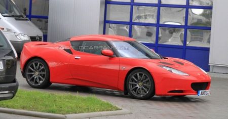 Lotus Evora S przyłapany na Nurburgringu