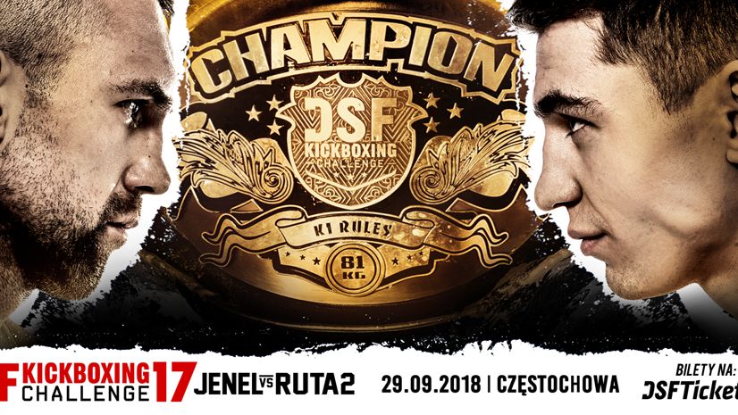 Materiały prasowe / DSF Kickboxing Challenge / DSF 17: Jenel vs Ruta 2 już 29 września w Częstochowie