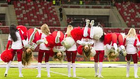 Cheerleaders Gdynia podczas Polska - Ukraina