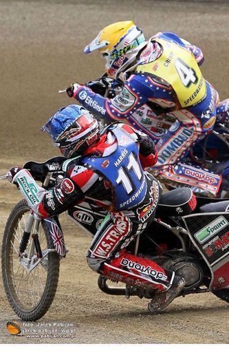 Chris Harris i Jason Crump na torze są rywalami, jednak poza nim to dobrzy koledzy.