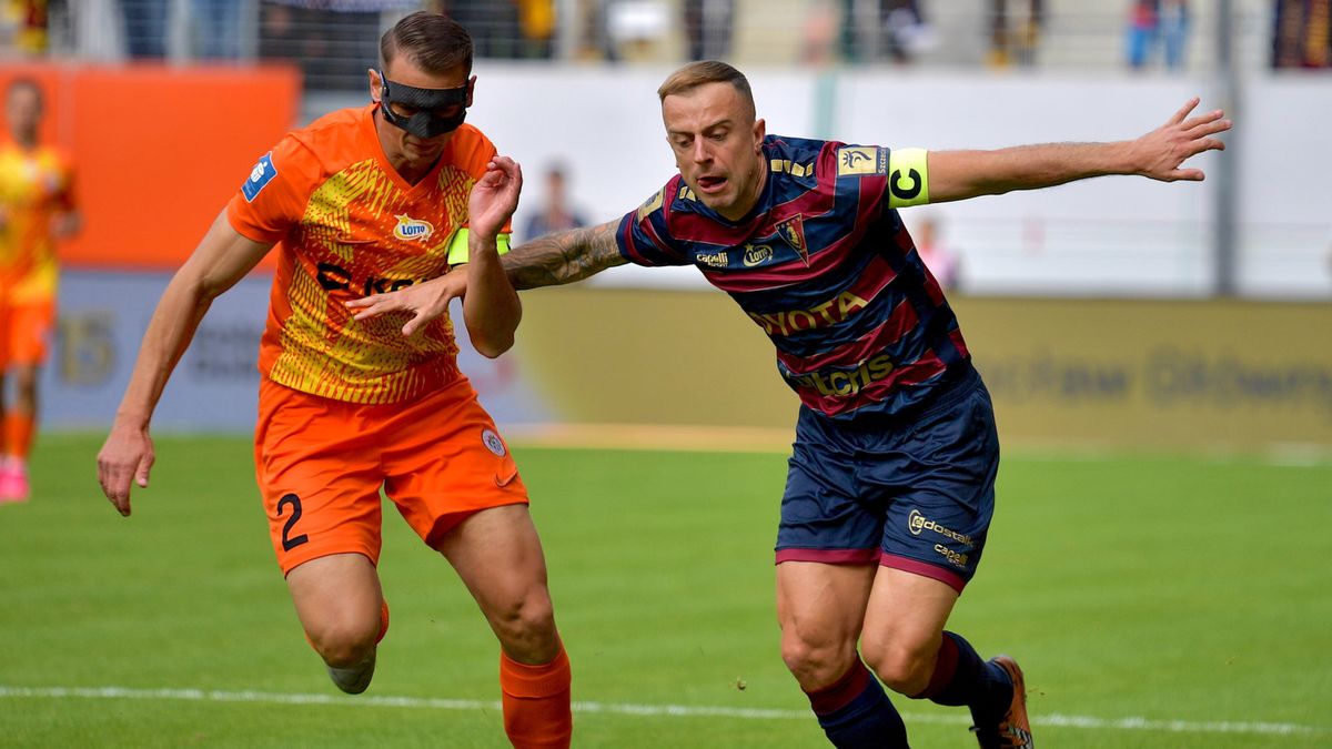 PAP / Sebastian Borowski / Mecz PKO Ekstraklasy: KGHM Zagłębie Lubin - Pogoń Szczecin