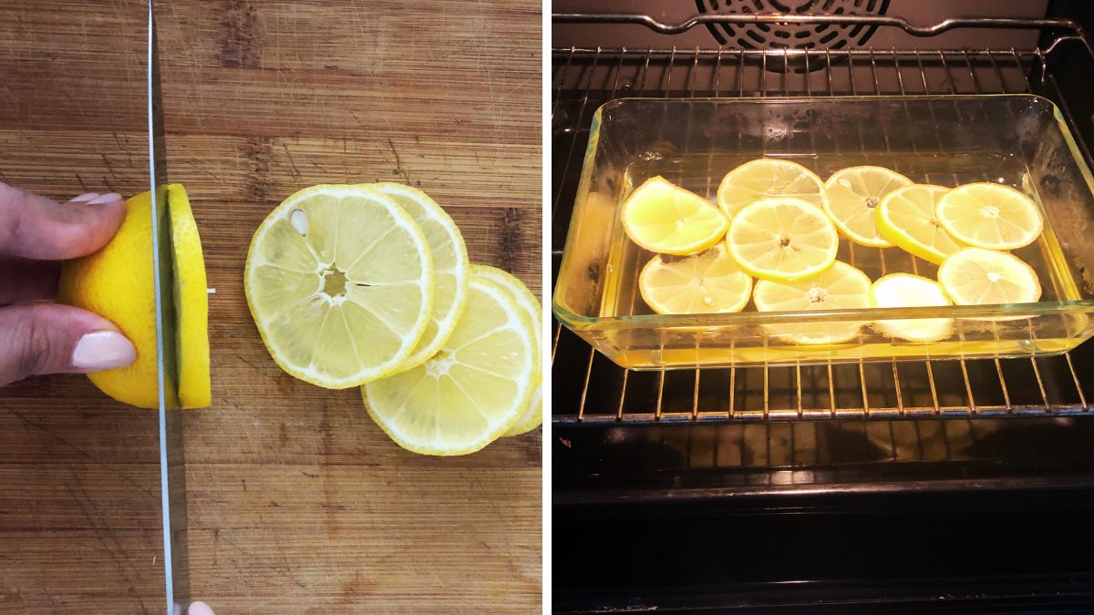 Cytryna pomoże ci przy czyszczeniu piekarnika