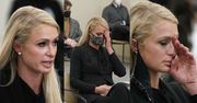 Zestresowana Paris Hilton zeznaje w sądzie w sprawie krzywd wyrządzonych jej przez nauczycieli... 23 lata temu (ZDJĘCIA)