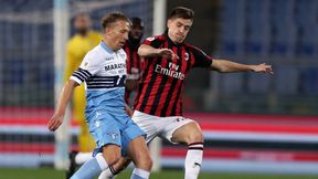 Puchar Włoch: Krzysztof Piątek osaczony. AC Milan bezbramkowo zremisował w Rzymie z Lazio