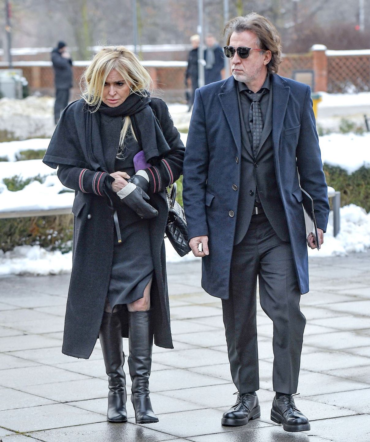 Pogrzeb Mariusza Waltera, Monika Olejnik
