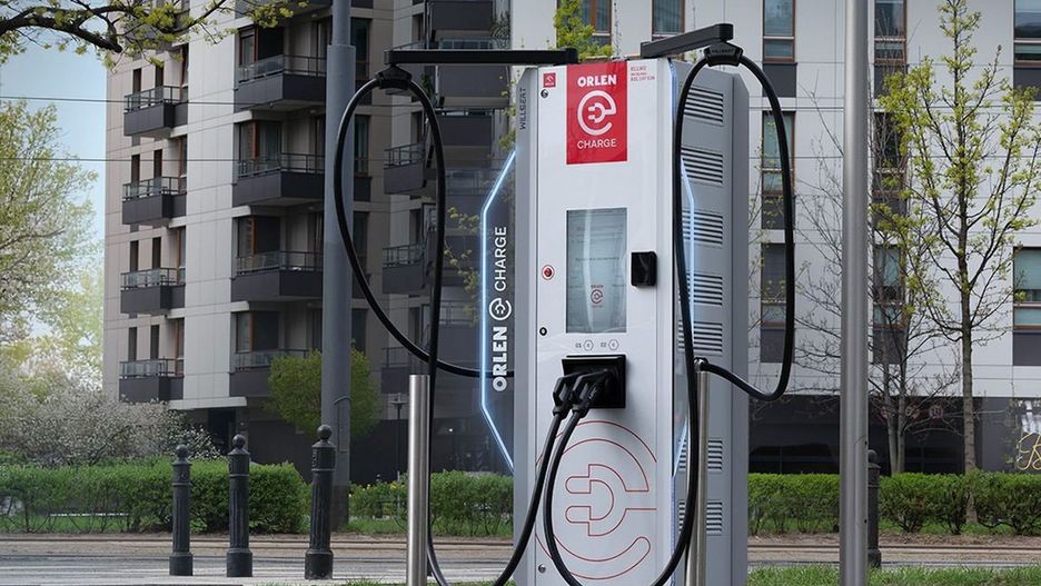 Hub szybkiego ładowania elektryków