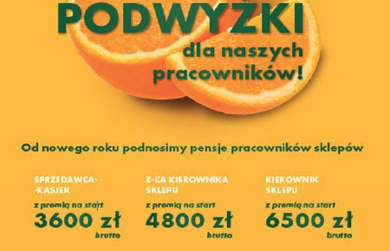 Biedronka na plakatach chwali się podwyżkami dla pracowników, nawet 6,5 tys. pensji