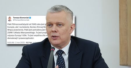 Musk napisał w nocy o NATO. Rankiem to samo zrobił Siemoniak