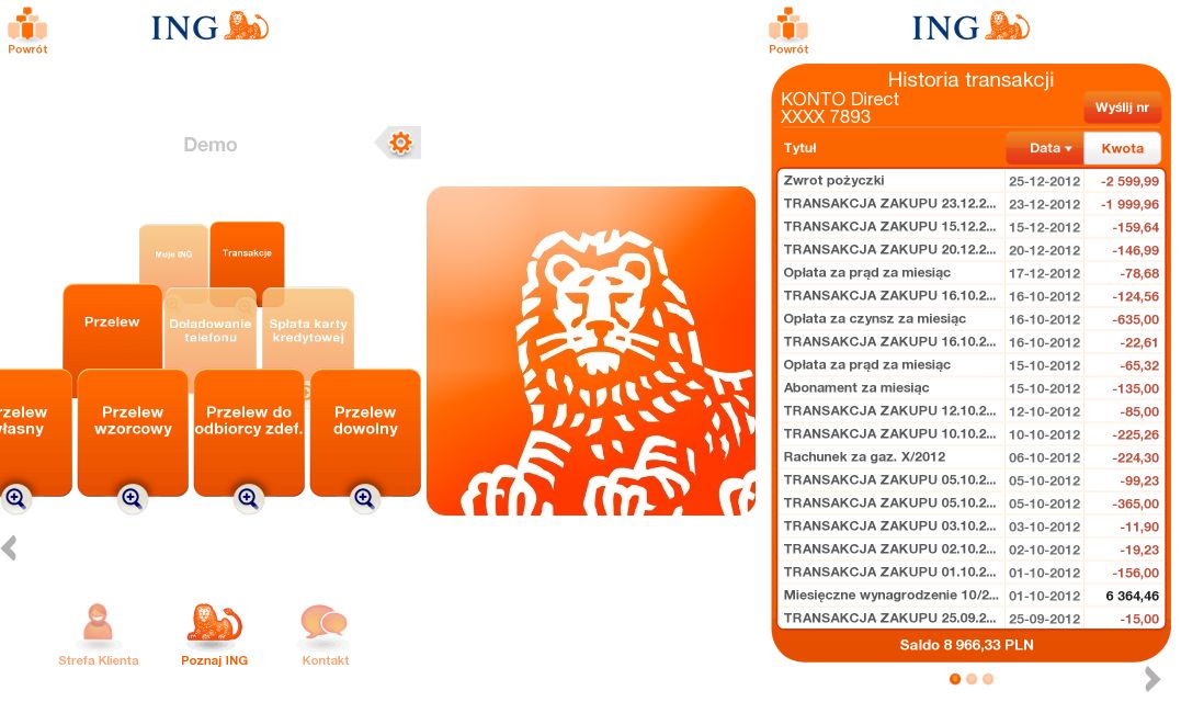 ING Bank Śląski wypuszcza aplikację na Windows Phone