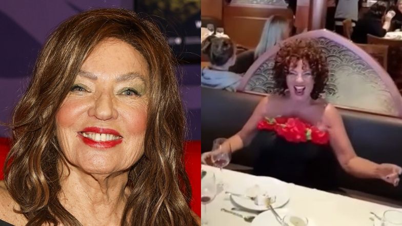 Agnieszka Perepeczko w afro SZALEJE podczas kolacji na statku