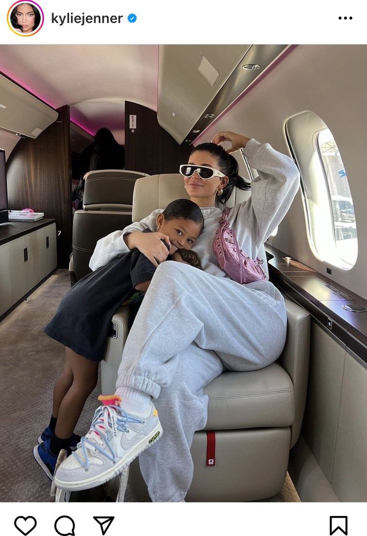 Kylie Jenner z córką Stormi