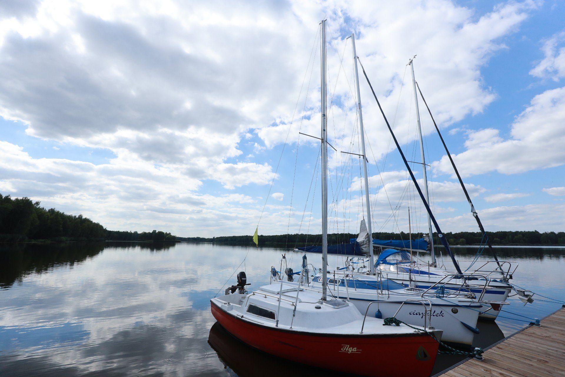 Tak wygląda nowa marina nad popularnym jeziorem na Śląsku