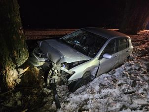 Nietrzeźwa kierująca spowodowała serię zderzeń w Telatynie. Jedna osoba trafiła do szpitala