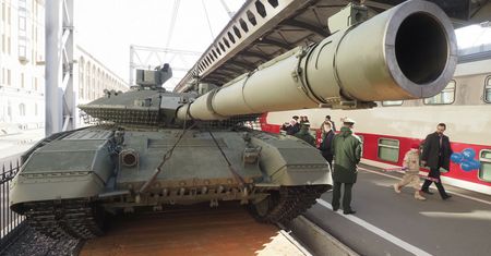 Czołg T-90M obrócony w pył. Był chlubą rosyjskiej armii