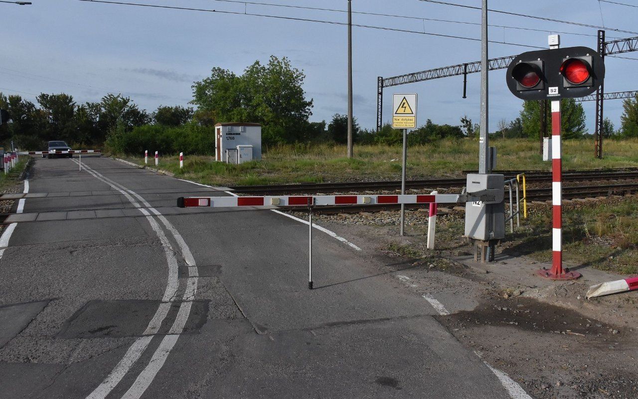 Wągrowiec: Awaria systemu sterowania na przejazdach kolejowych
