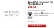 Beautiful Katamari również na PS3?
