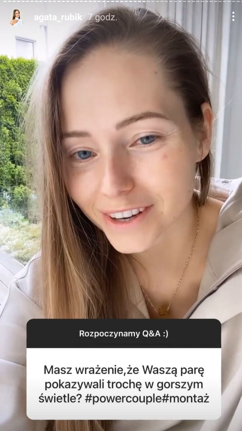 Agata Rubik o Power Couple