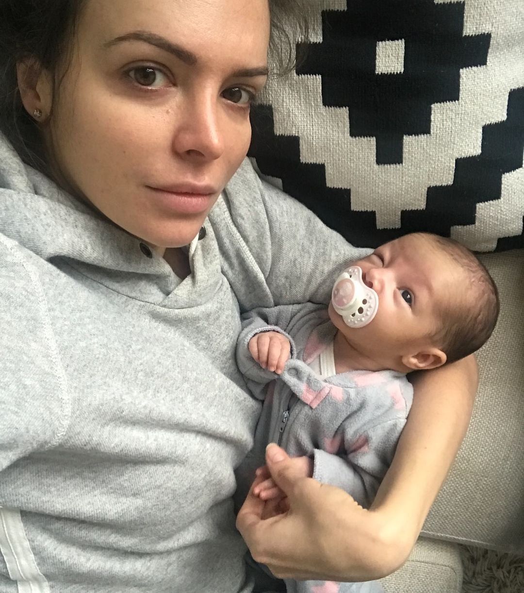 Anna Wendzikowska z córką Antosią