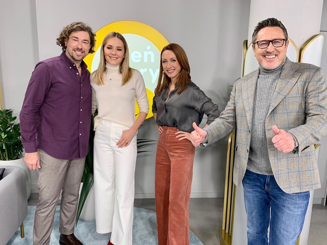 Magdalena Lamparska i Bartek Osumek w Dzień Dobry TVN