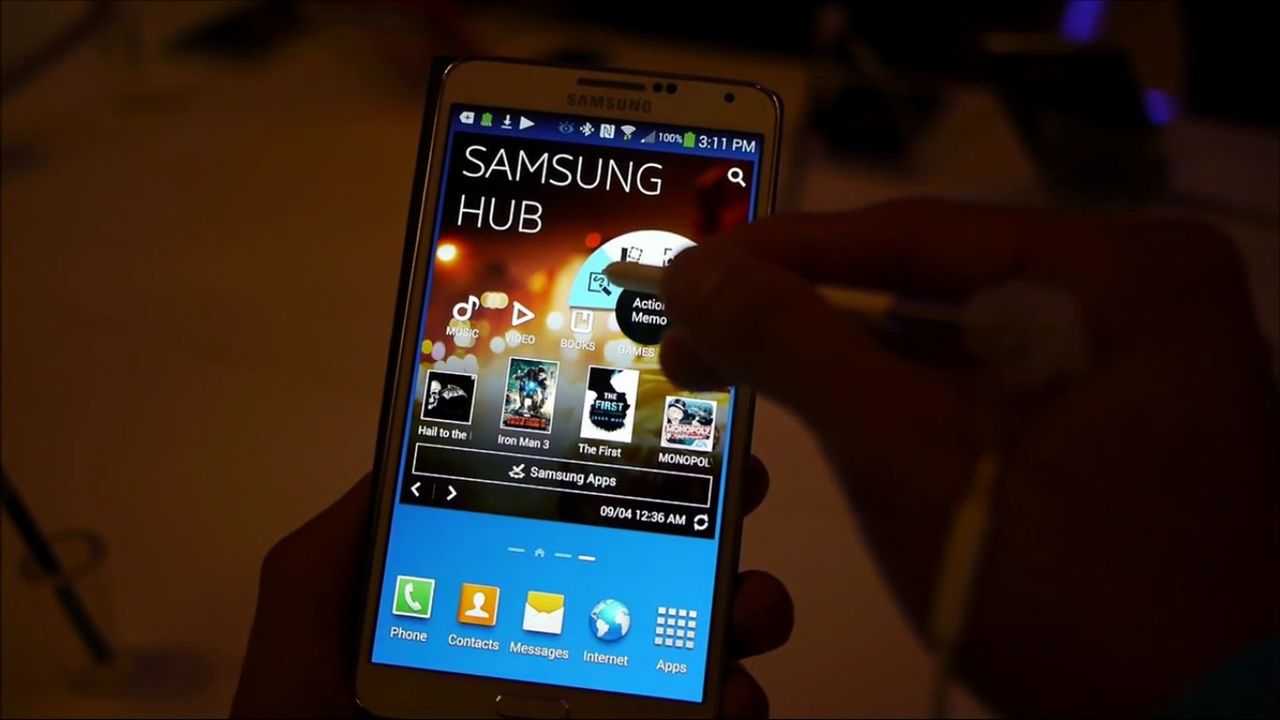 Samsung Galaxy Note 3 (fot. youtube.com)