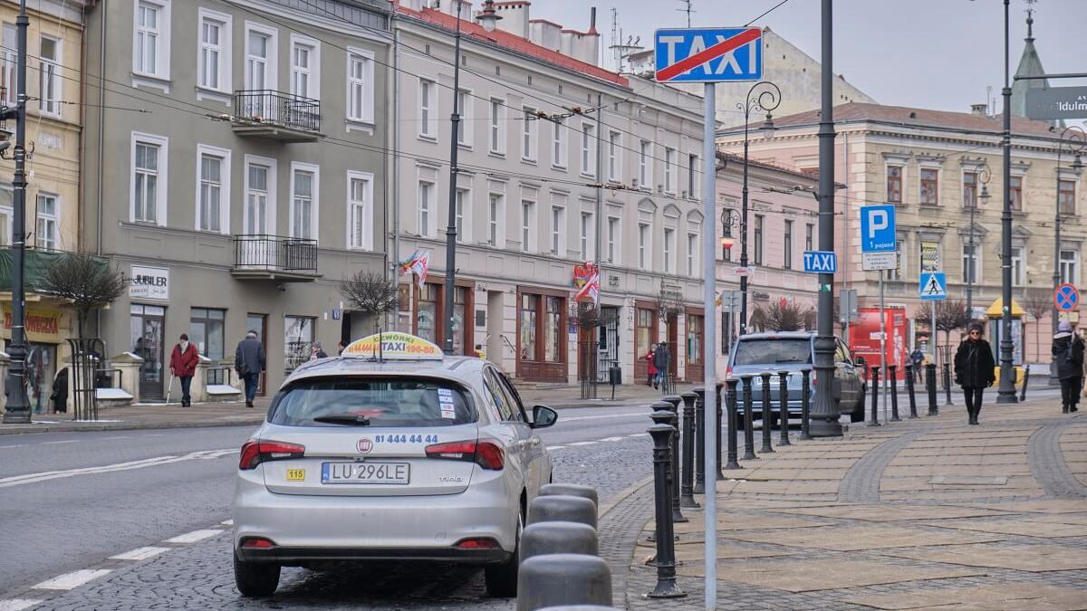 Zmiana oznaczenia postoju dla taksówek
