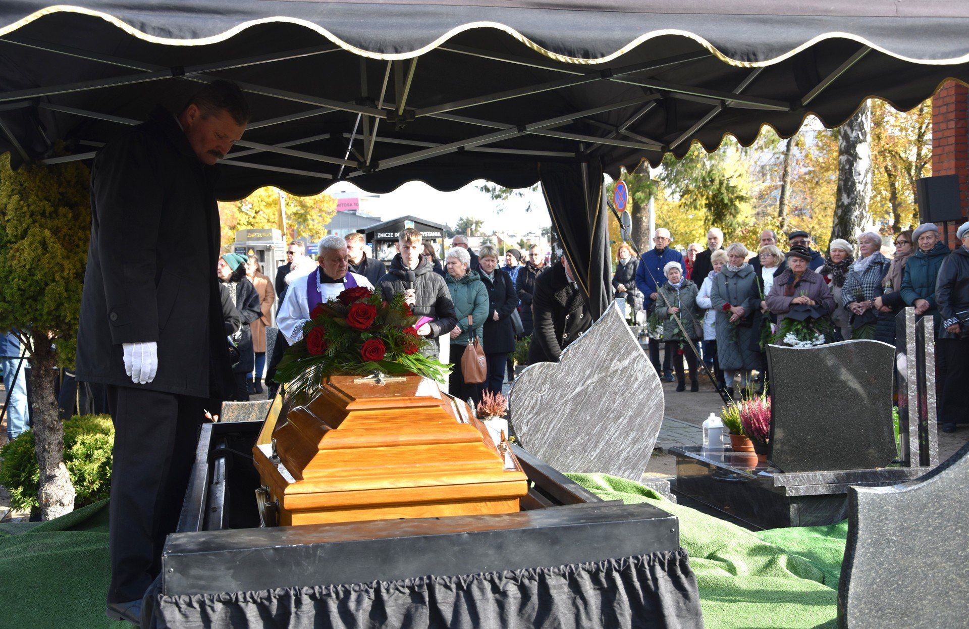 Ostatnie pożegnanie Grzegorza Myka