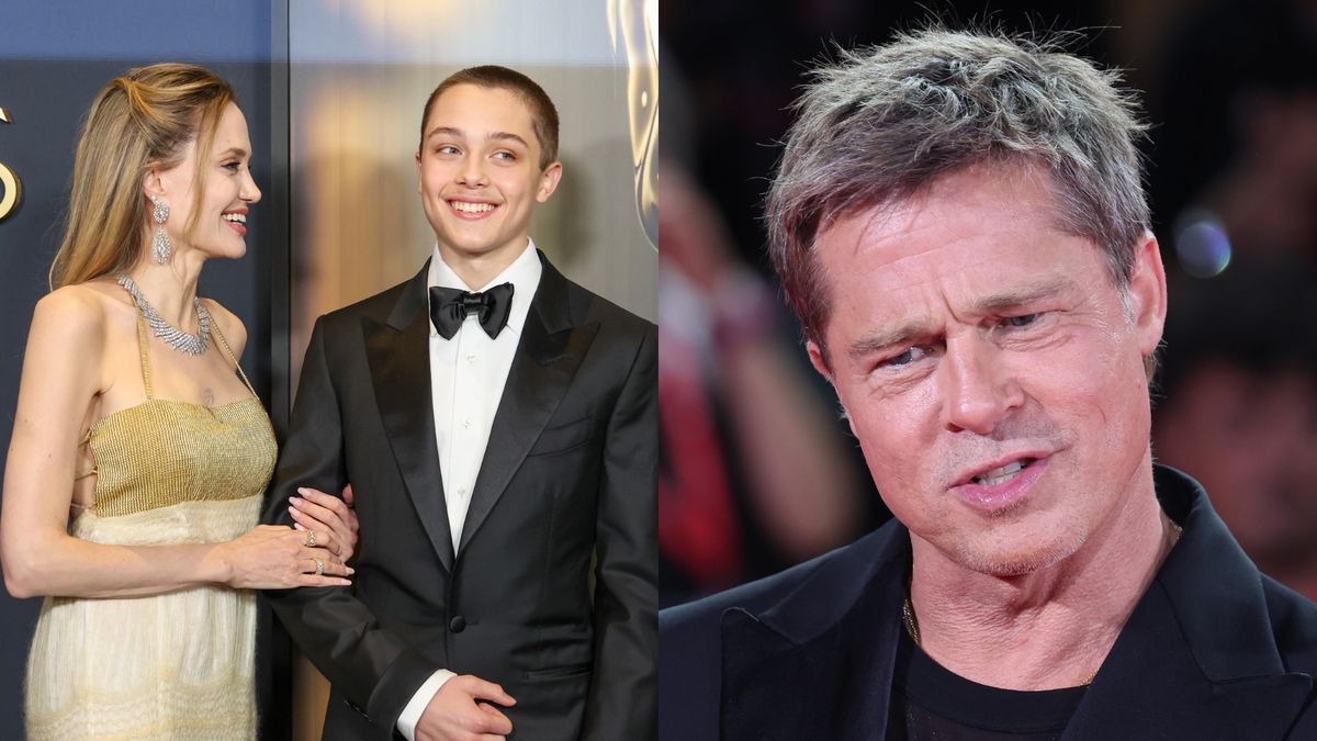 Angelina zabrała syna na galę, żeby dopiec Bradowi?