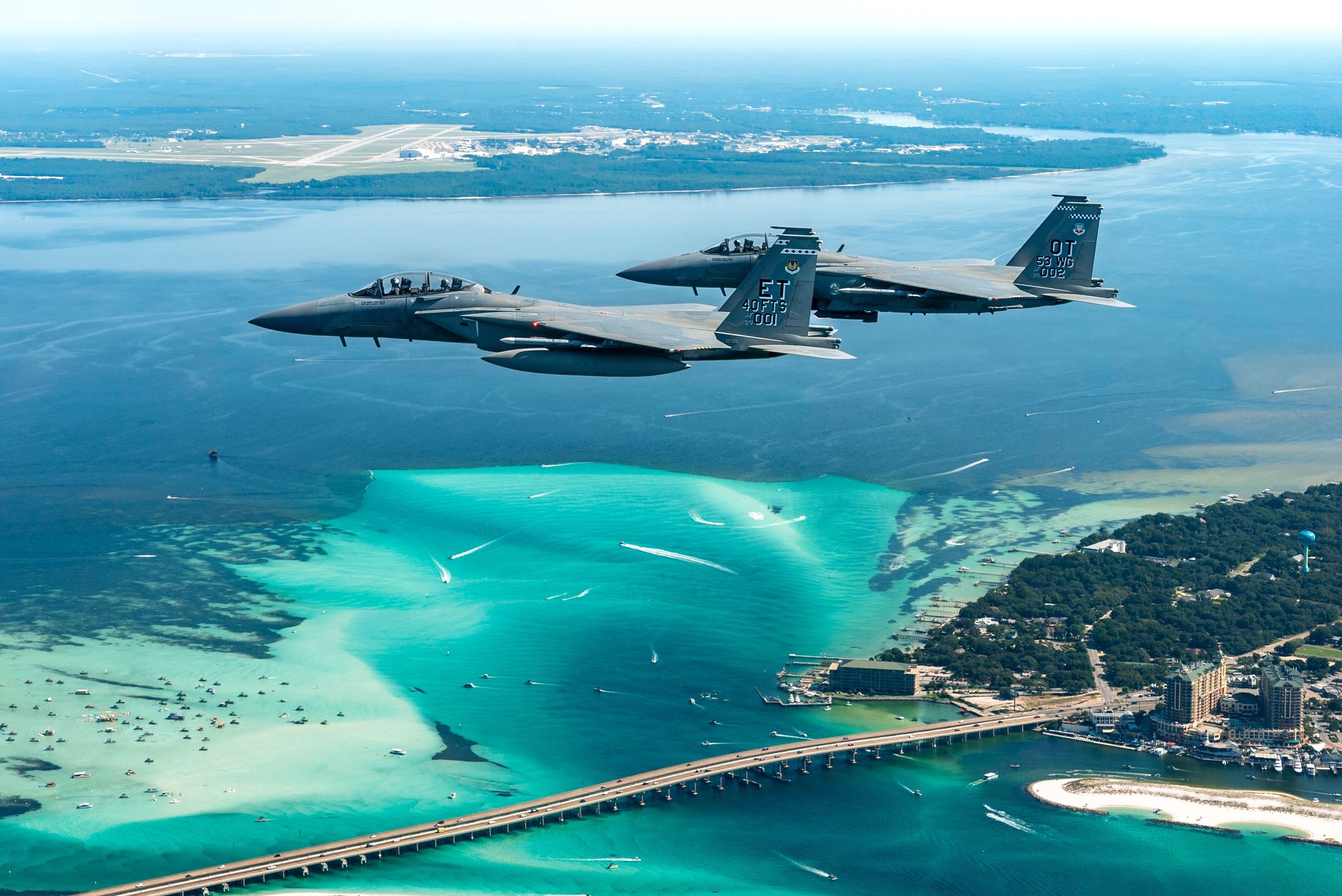 Dwa prototypowe F-15EX przekazane USAF podczas tegorocznych testów