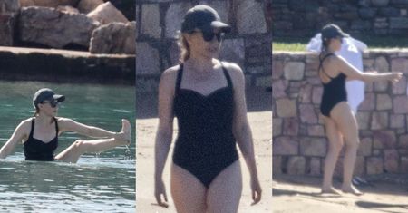 53-letnia Kylie Minogue dokazuje na greckich wakacjach i prezentuje ZGRABNĄ SYLWETKĘ (ZDJĘCIA)