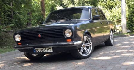 BMW E34 z nadwoziem Wołgi, czyli restomod po ukraińsku