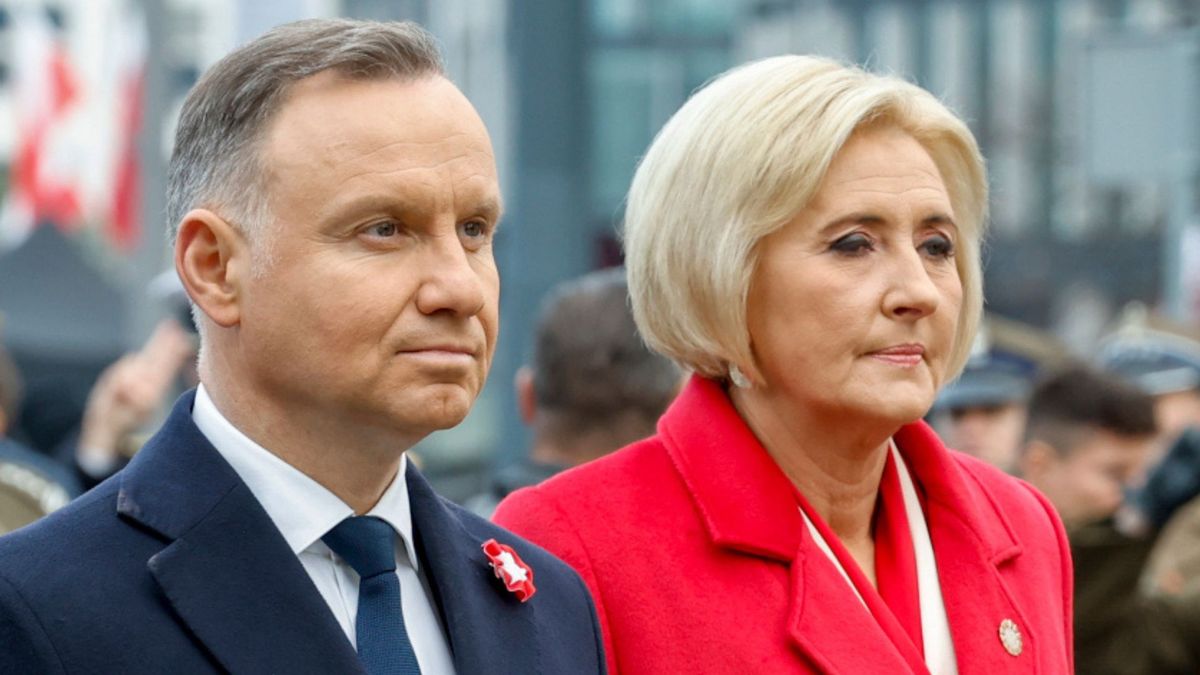 Prezydent Andrzej Duda z żoną