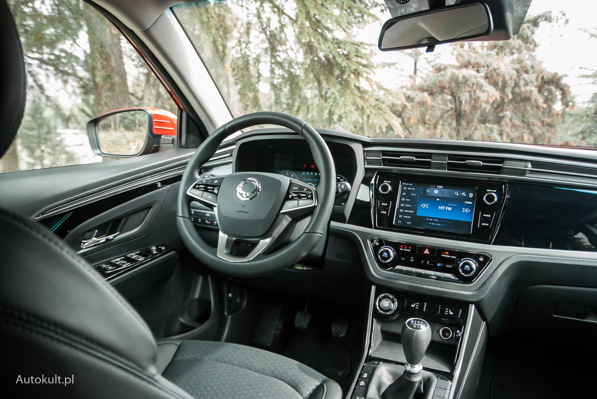 SsangYong Korando - wnętrze