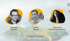 Kaszuba i Lewandowska-Ferenc w agencji Bees &amp; Honey
