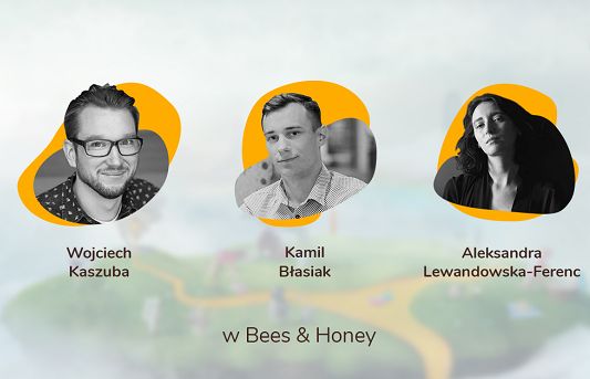 Kaszuba i Lewandowska-Ferenc w agencji Bees &amp; Honey
