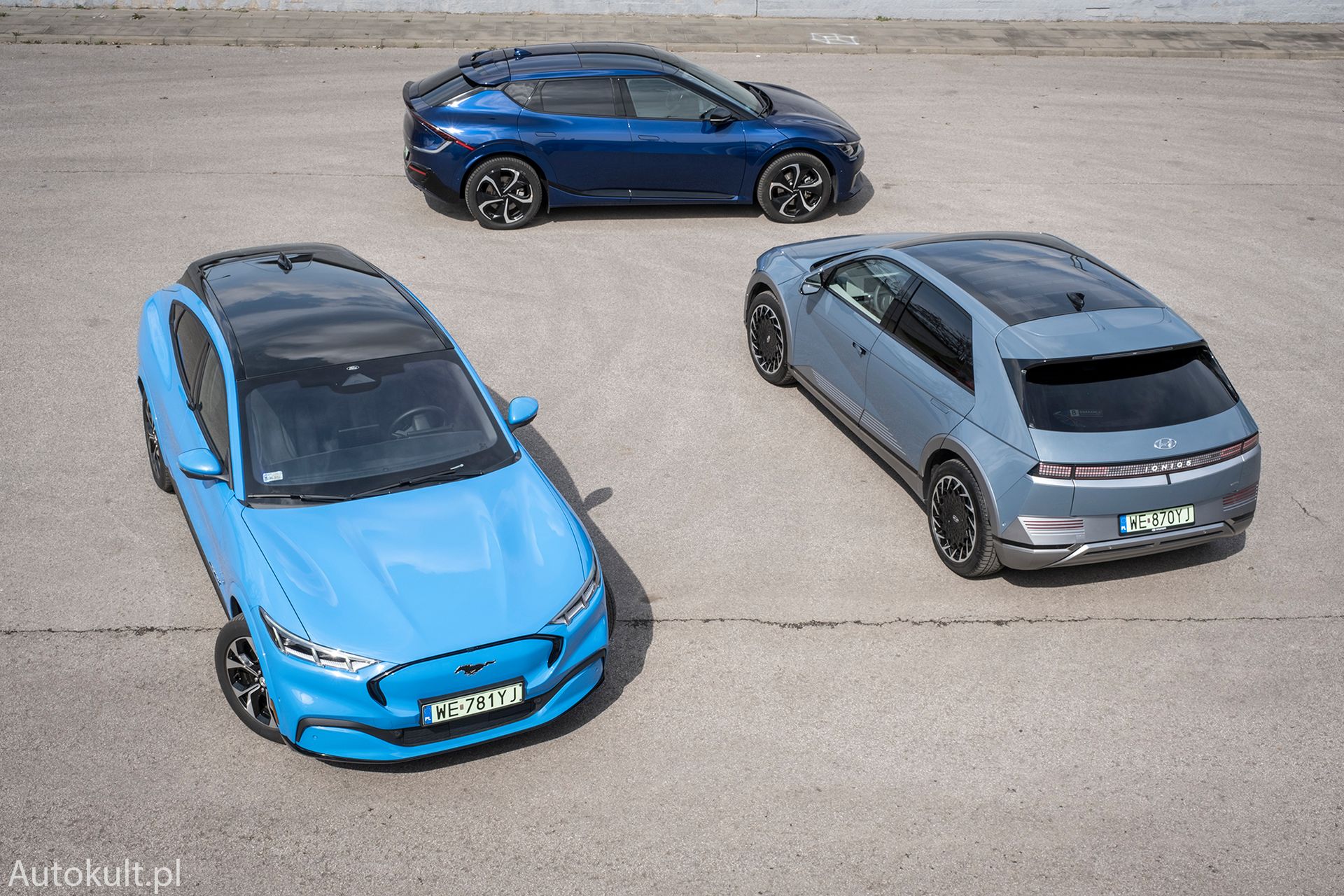 Kia EV6 vs. Hyundai Ioniq 5 vs. Ford Mustang Mach-E (2022)
