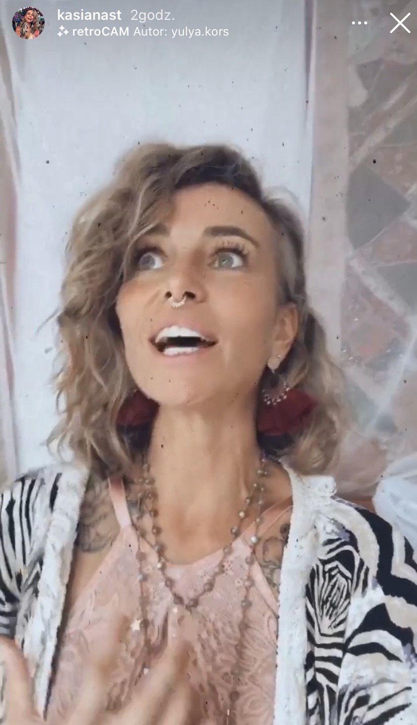 Katarzyna Nast pokazuje, jak rozpuszcza negatywne emocje