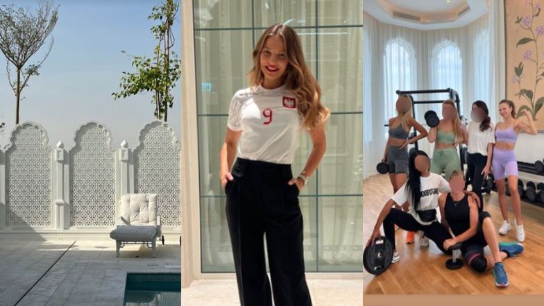 Anna Lewandowska pochwaliła się ujęciami z hotelu w Katarze. Celebrytka, jej teściowa i szwagierka mieszkają podczas mundialu w LUKSUSACH (ZDJĘCIA)