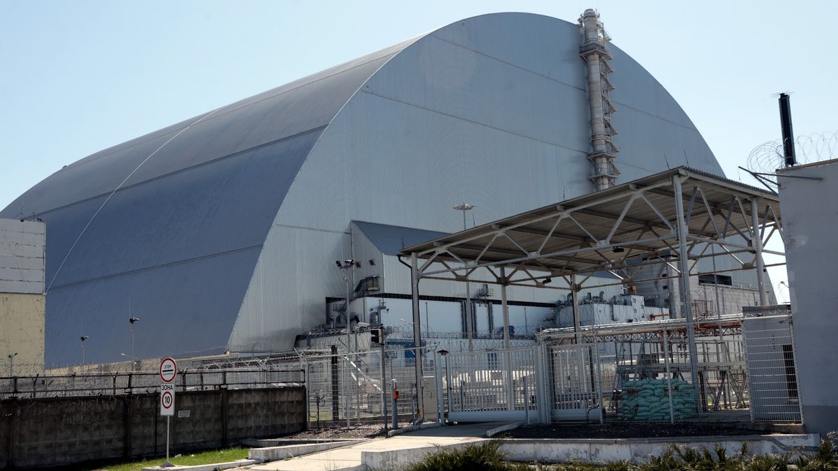 Nowy sarkofag w Czarnobylu