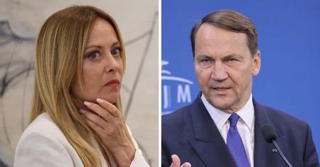 Sikorski zwraca uwagę na słowa Meloni. Zwrócił się do "nacjonalistów"