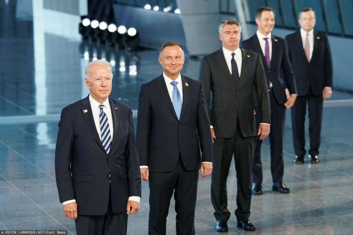 Andrzej Duda chwali Joe Bidena za rozmowę z Putinem