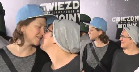 Córka Agnieszki Holland całuje się z dziewczyną na premierze "Gwiezdnych Wojen"