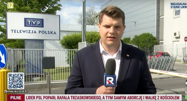 Republika łamie zakaz fotografowania TVP? "Nadużywanie prawa dot. obronności"