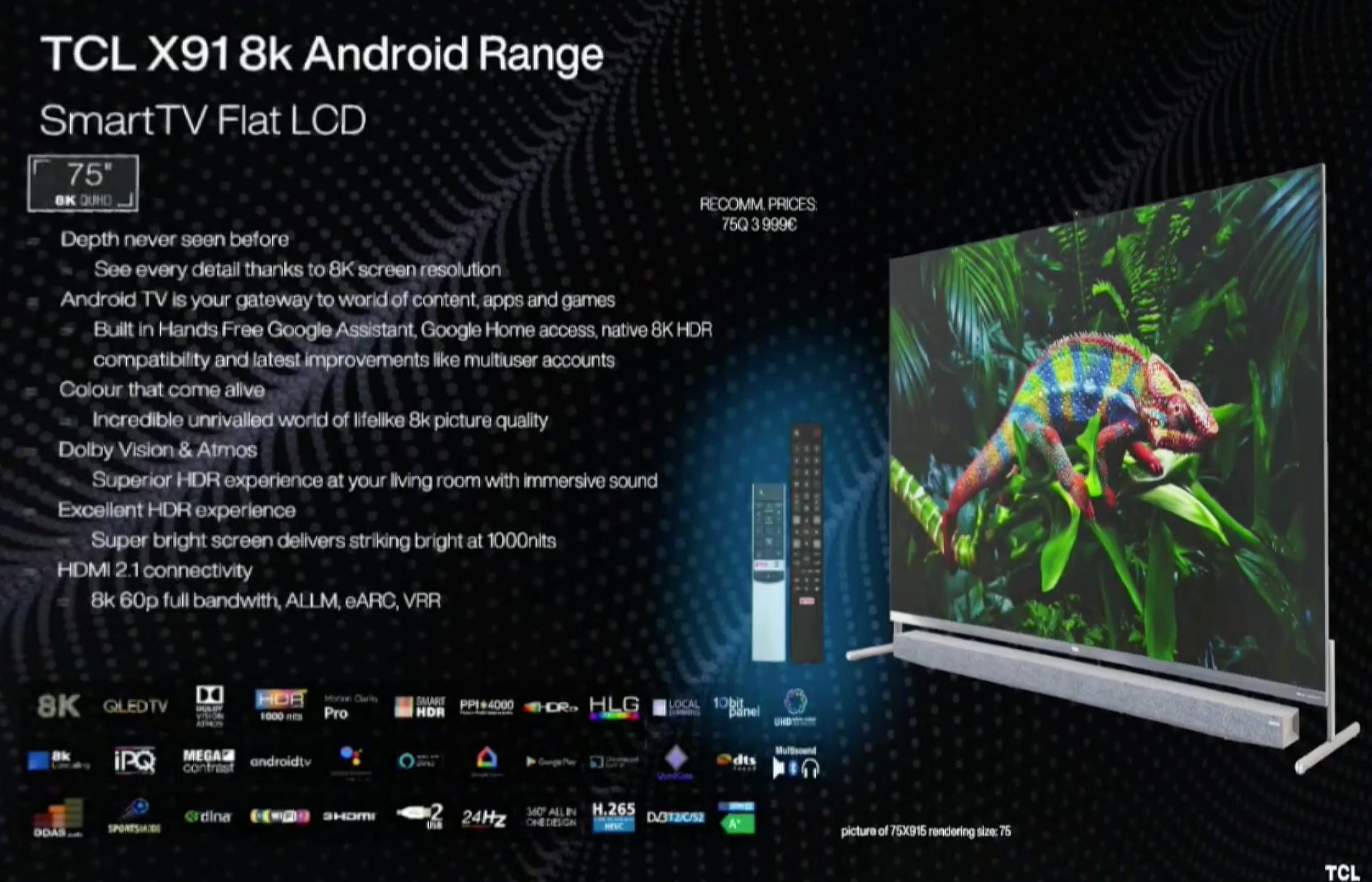 TCL X915 – telewizor 8K, który zrobi rewolucję w Twoim salonie 3