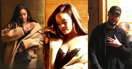 Sensualna Rihanna idzie na randkę z zakamuflowanym chłopakiem (FOTO)