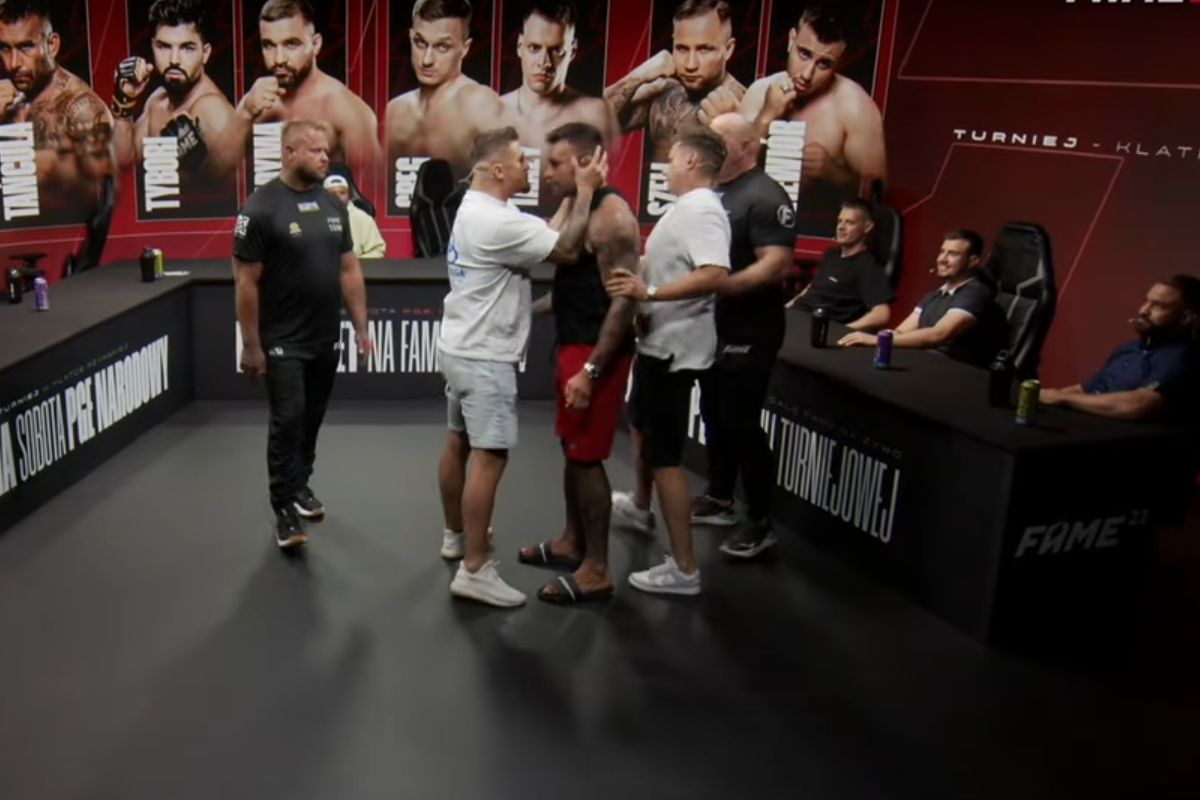 Awantura podczas programu FAME MMA! Było gorąco