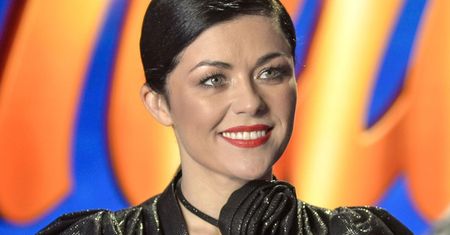 Kasia Cichopek na planie "Jaka to melodia?". Podkreśliła swoje największe atuty