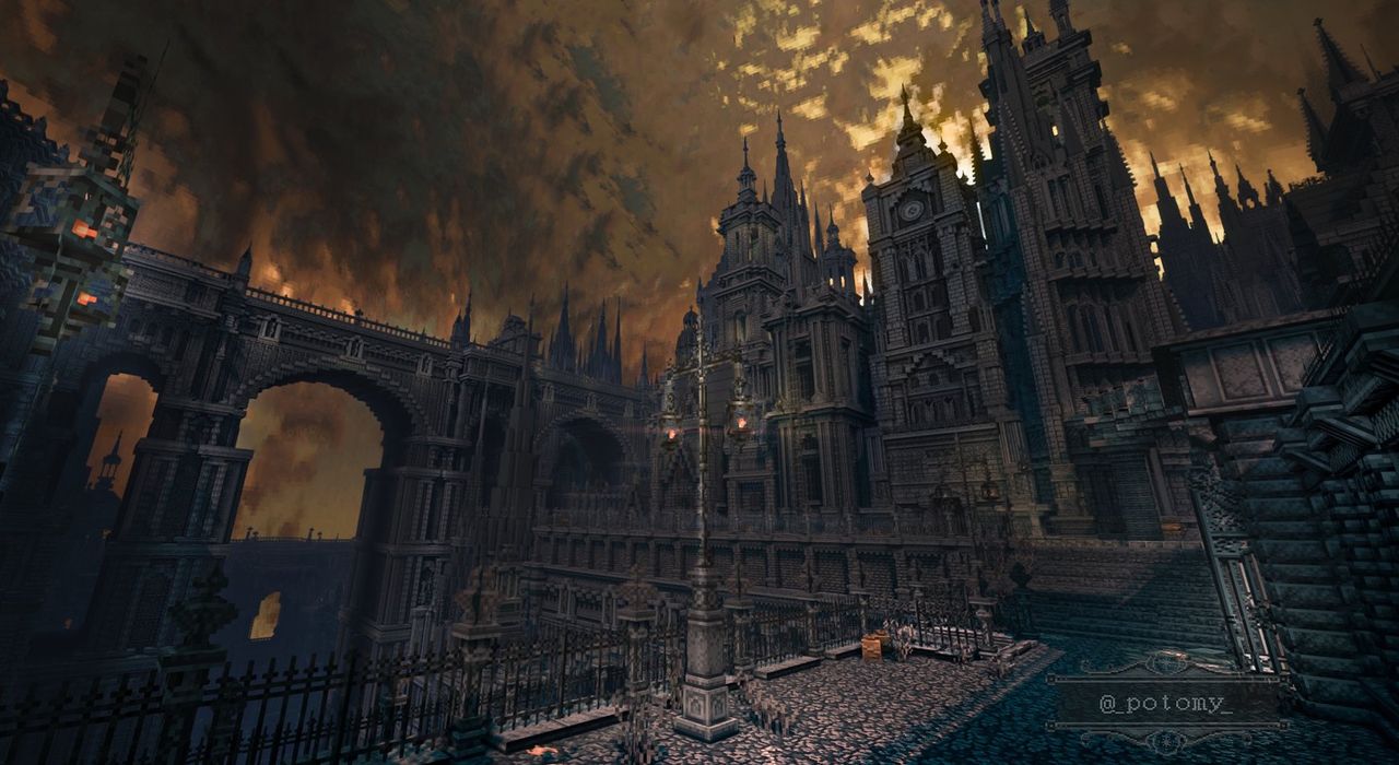 Minecraft i Bloodborne w jednym. Czapki z głów za ten projekt