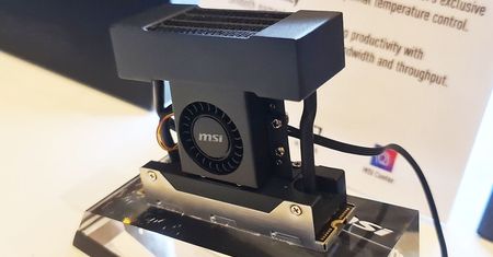 Dysk SSD z chłodzeniem cieczą? MSI wpadło na szalony pomysł