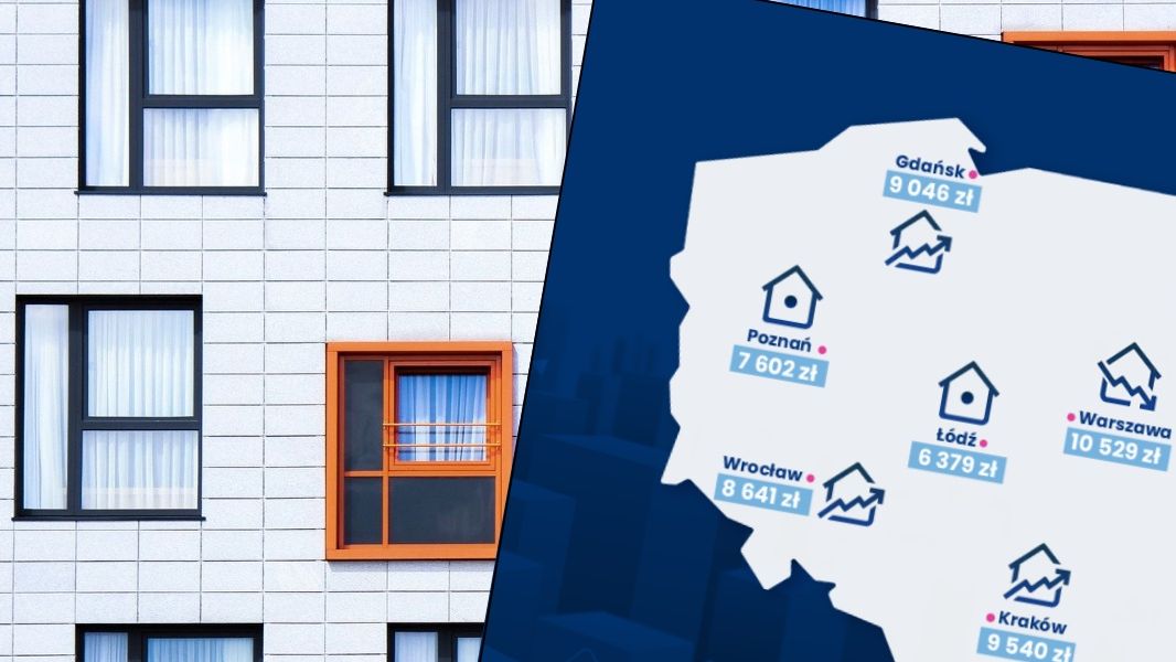 10 tys. zł - tyle kosztuje metr kwadratowy mieszkania w Warszawie