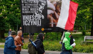 Protesty pod szpitalem w Gdańsku. Starły się dwie frakcje